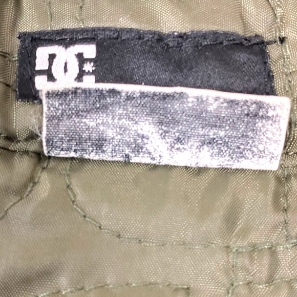 Vintage 90s DC Skate Grunge Quilted Flannel Jacket Size Large XL - Picture 11 of 12